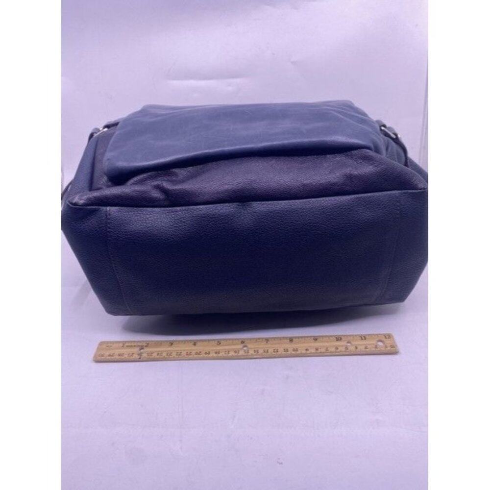 Coach Pinnacle Eva Satchelshoulder Limited Edition Satchel Blackblue Lea… - Picture 7 of 10